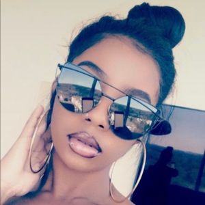 Jet Black Cat Eye Shades